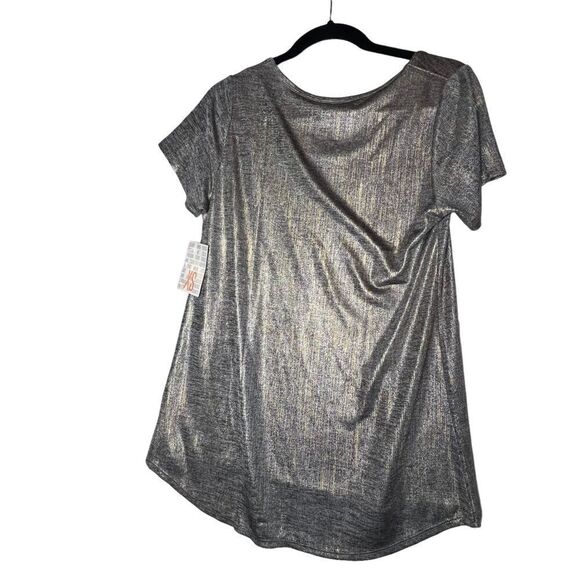 LULAROE Elegant Classic Tee XS Shimmer Tshirt - Picture 2 of 10